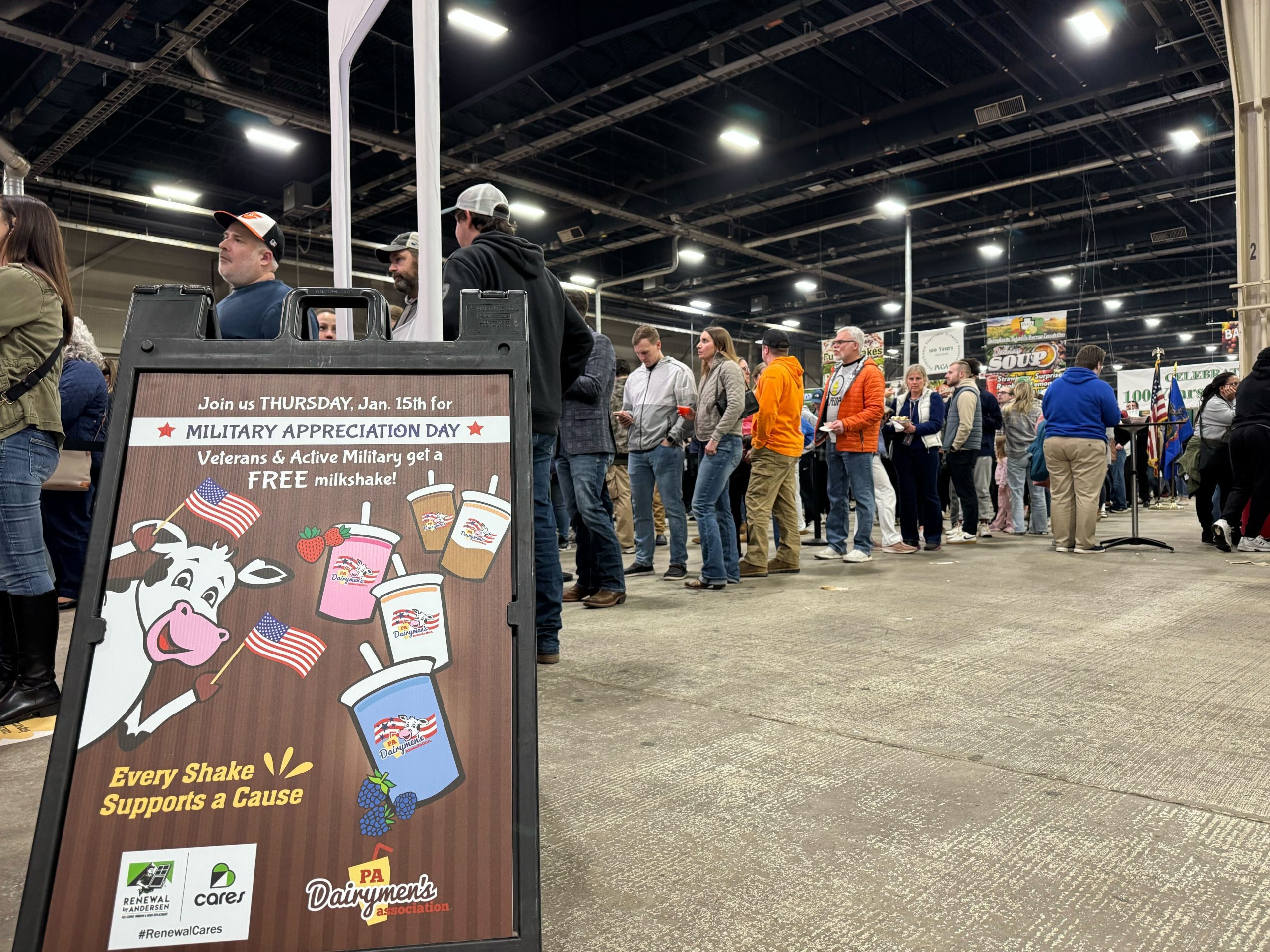 Virtue , liberty , and milkshakes ? How 1 beverage came to dominate the Pa . Farm Show . 