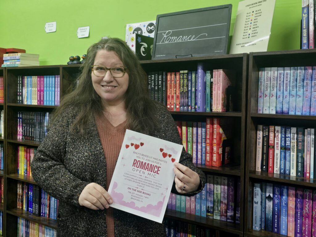 Romance takes the mic at On the Side Books