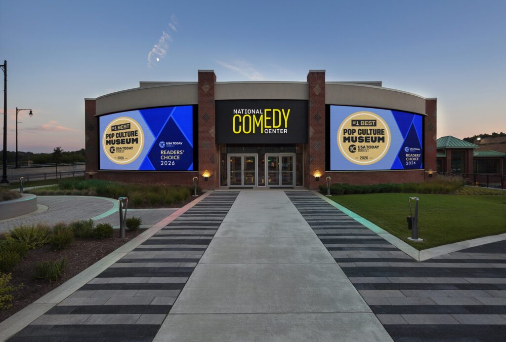 National Comedy Center named Best Pop Culture Museum by USA Today