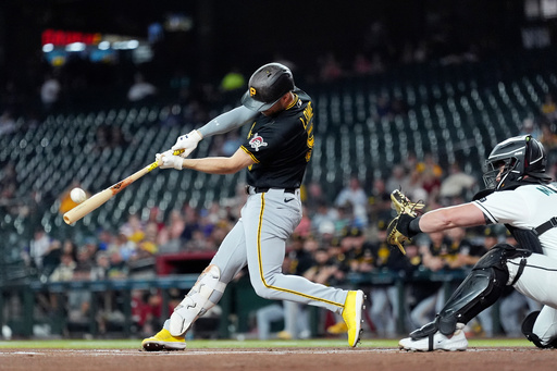 Lowe goes deep again, Keller solid as Pirates take series with 4-2 victory over Diamondbacks