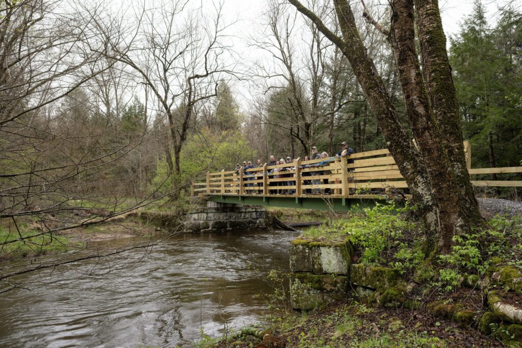 Kinzua Valley Trail Club marks connection complete