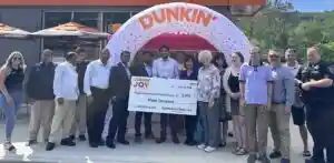 Dunkin Opens Coudersport Pantry Donation