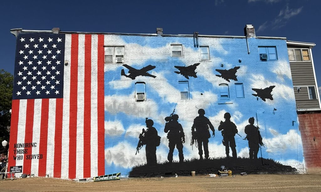 Smethport Dedication Set Veterans Mural