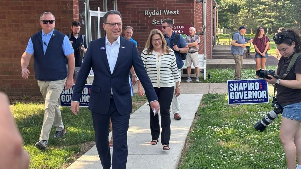 Shapiro leads Garrity by 13 points in latest poll - The Bradford Era