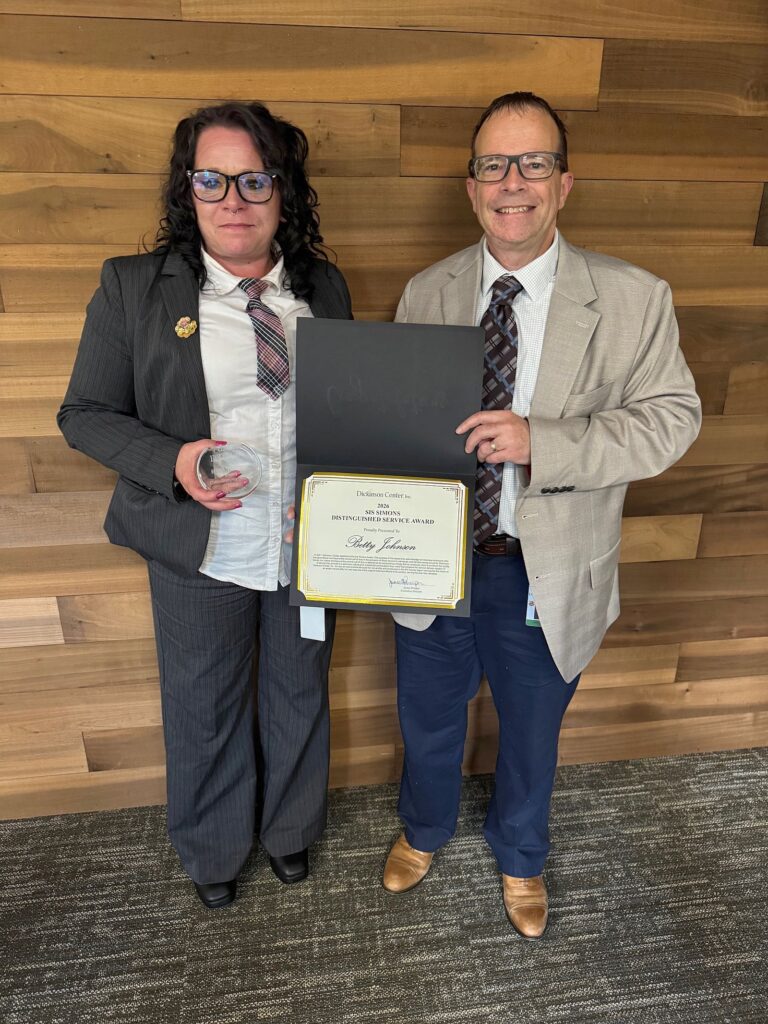 Dickinson Center Recognizes Staff Service 2042