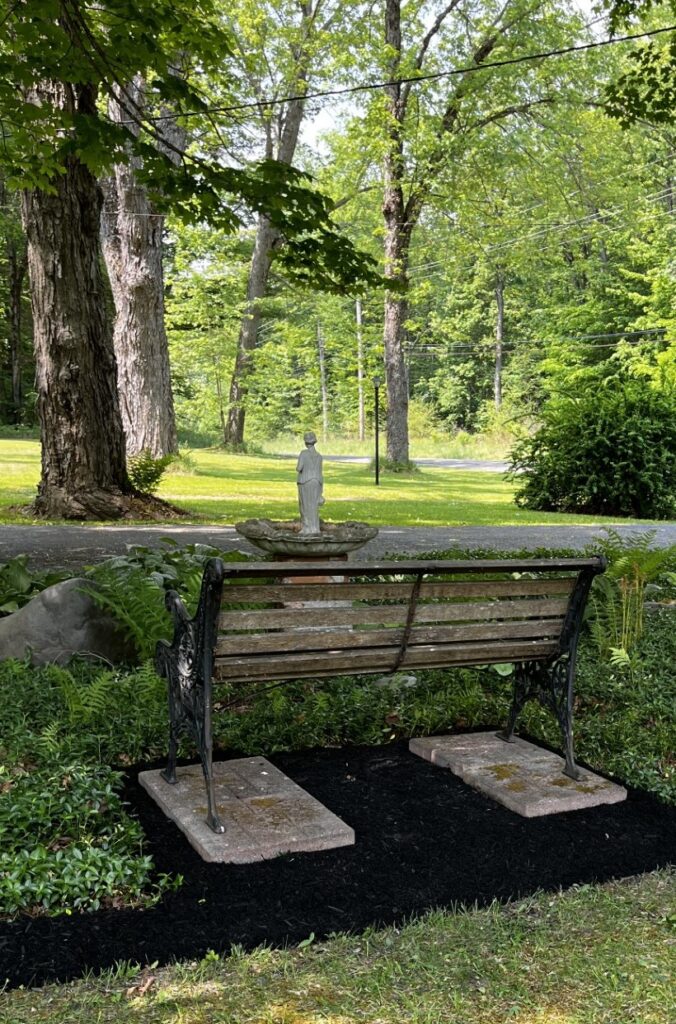Create a peaceful garden in the shade